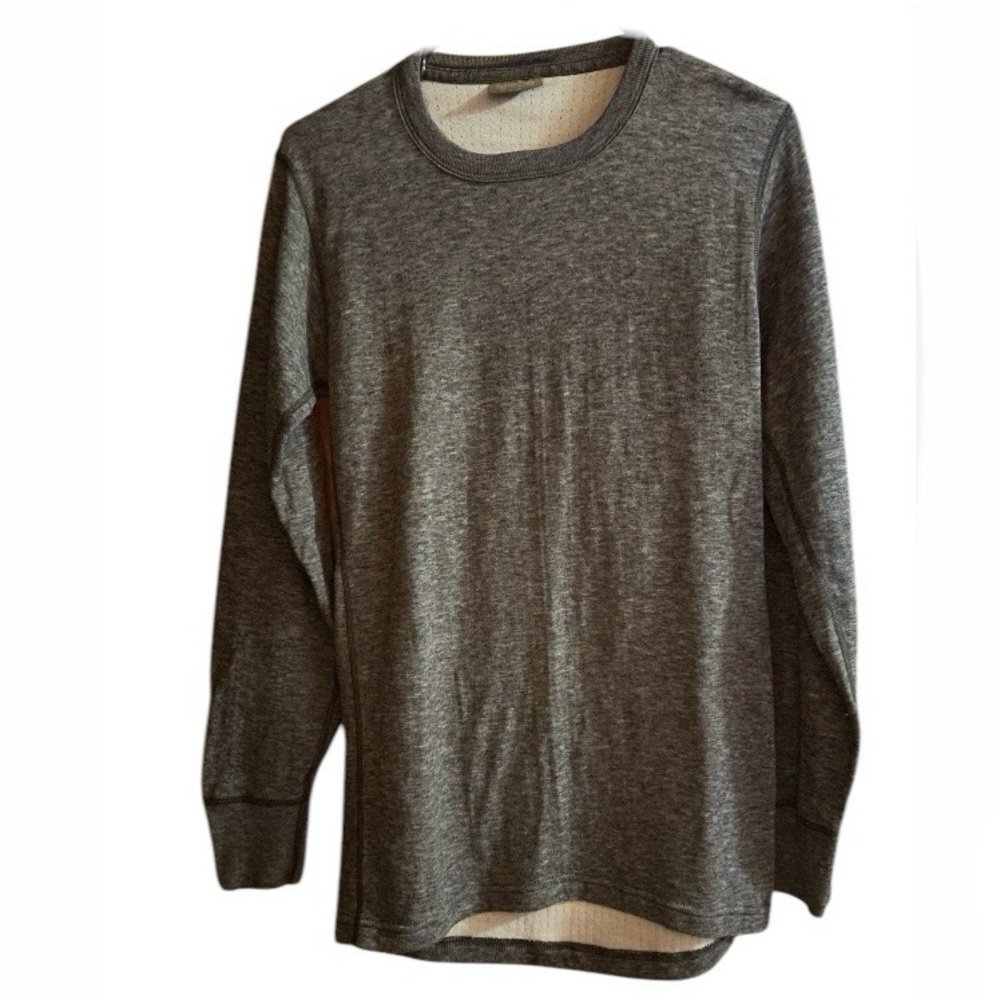 Women's Stanfield"s Duofold/Layered Merino Wool/Cotton Blend Shirt, Size Small